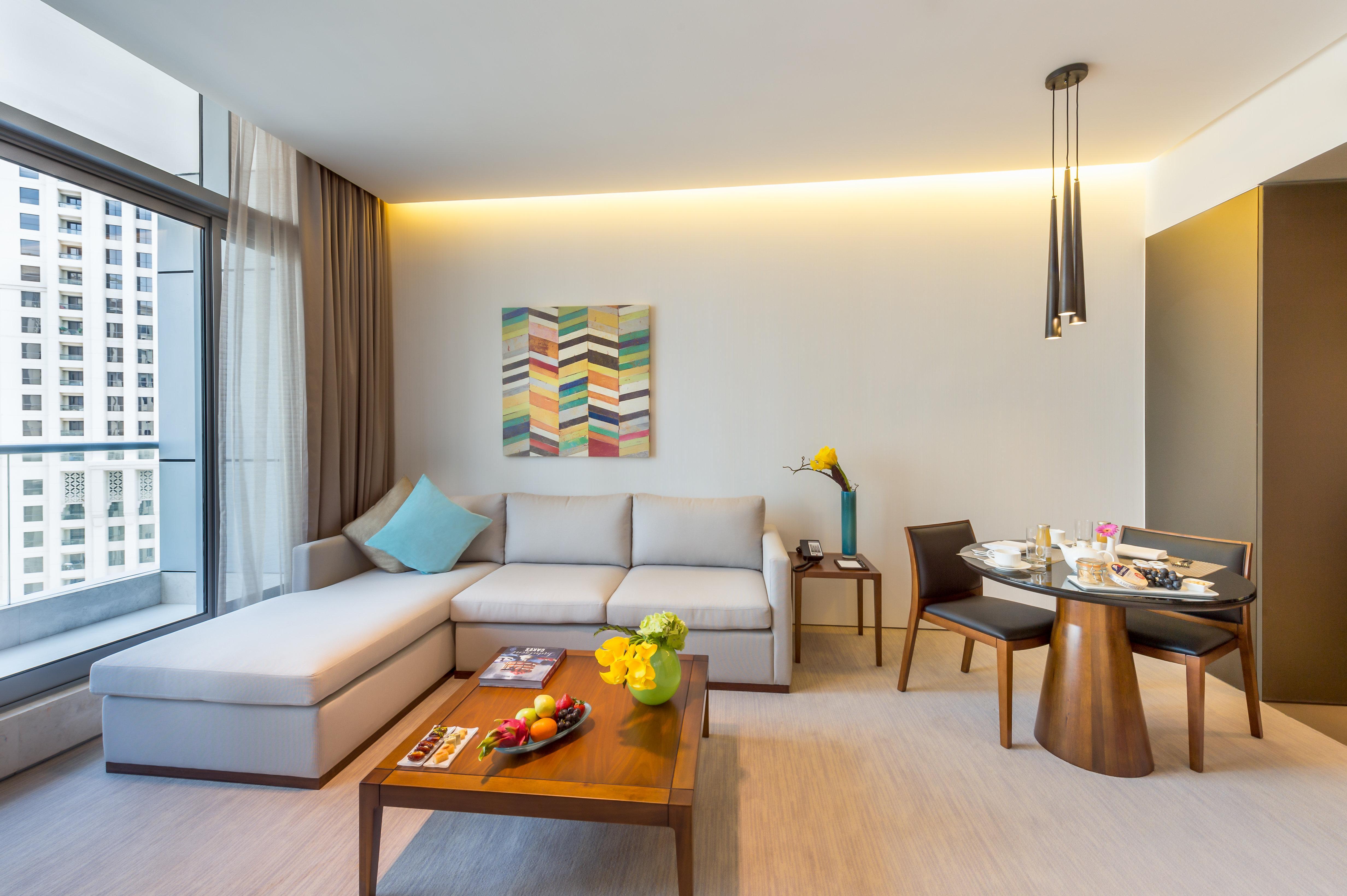 Intercontinental Dubai Marina By Ihg Hotel Екстериор снимка A living room at the hotel