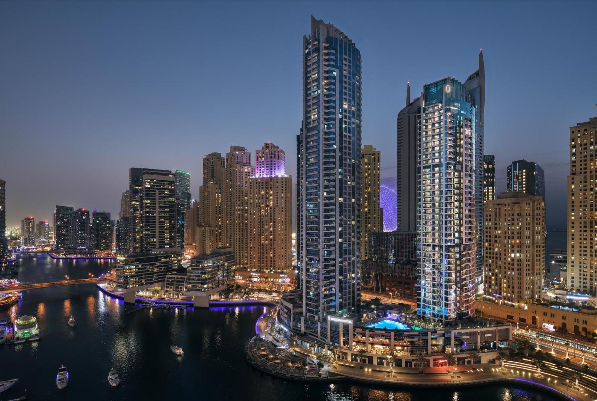 Intercontinental Dubai Marina By Ihg Hotel Екстериор снимка Dubai Marina