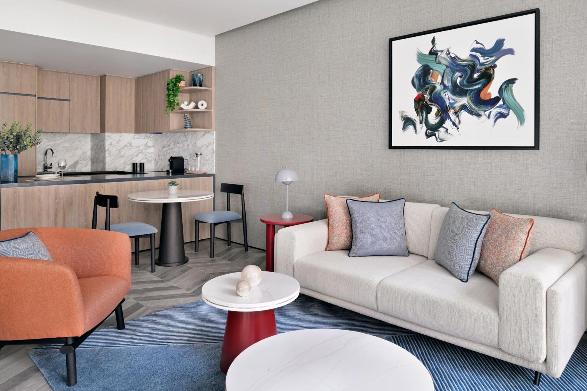 Intercontinental Dubai Marina By Ihg Hotel Екстериор снимка The interior of a typical apartment